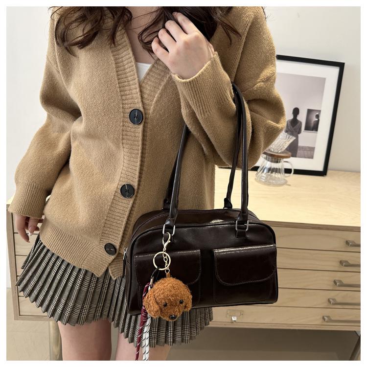 Meillard 2024 Retro Korean Tote: Women's Large Capacity Commuter Handbag