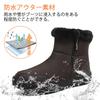 Ziitop Lightweight Short Snow Boots with Warm Thick Casual Winter Boots for Commuting and Easy to Put On and Take Off Women's Fleece-Lined Waterproof,