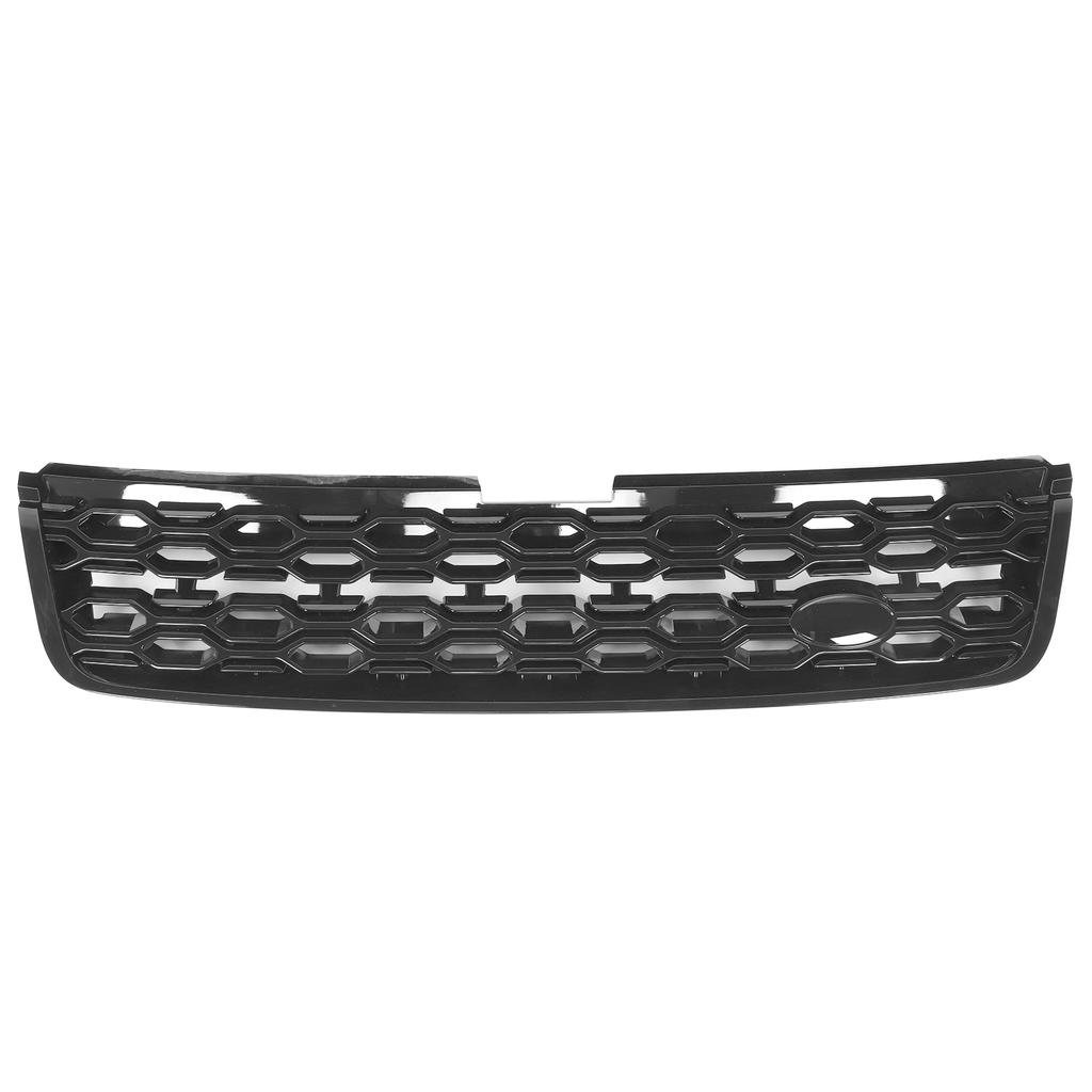 Front Bumper Mesh Grille Honeycomb Grill Piano Black Fit for Land Rover Discovery Sport 2020‑2021