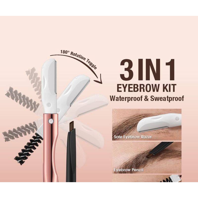 O.TWO.O - 3-in-1 Eyebrow Pencil - 4 Colors