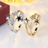Korean-style New Star Open Ring, Sweet Starry Sky Pentagram Ring
