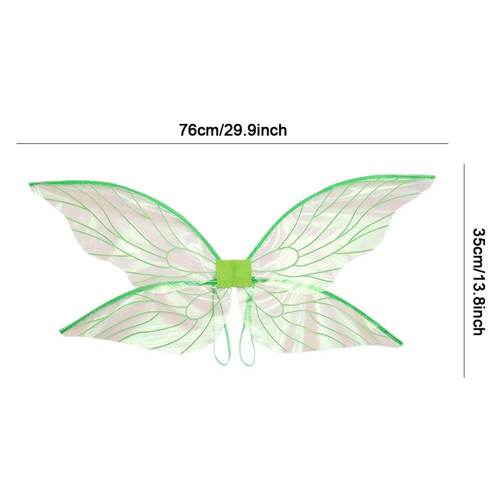 Women Dress UP Elf Girls Cosplay Fairy Wing Butterfly Angel Wings Lightweight Costume for Adults Masquerade Festive Party Props