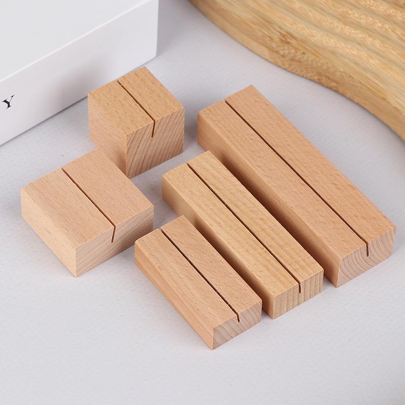 Wood Table Perfume Essential Oils Test Tester Paper Strip Holder Display Stand Clamps Aromatherapy Paper Clips Decoration