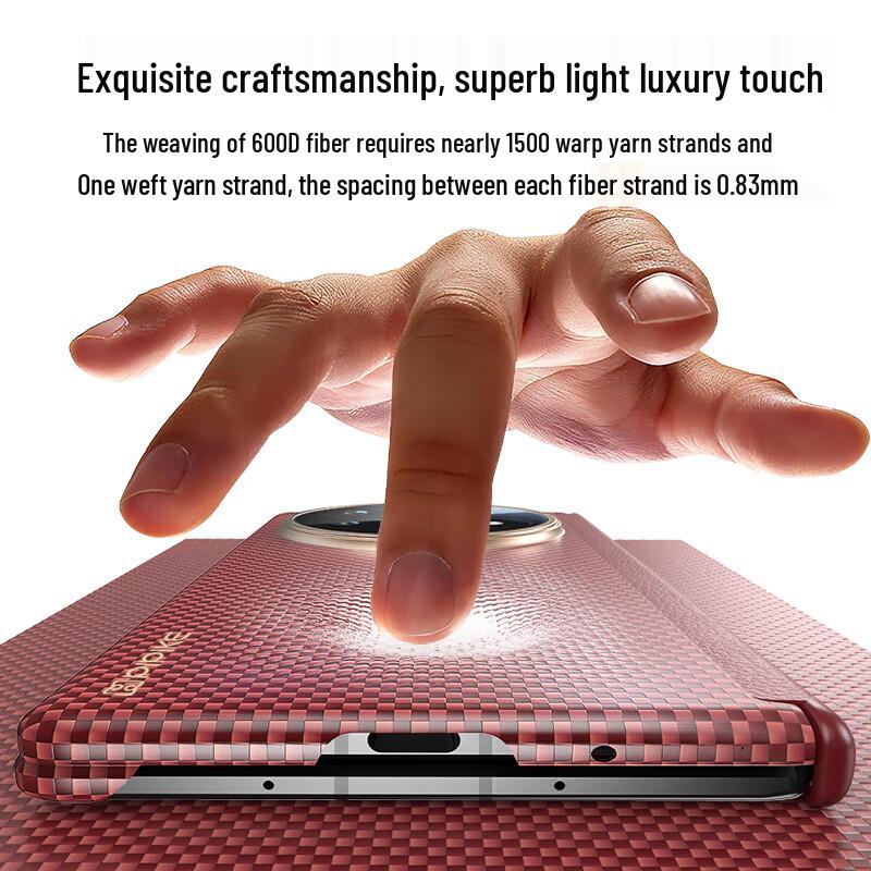 PIPIKE Kevlar Front Screen Protective Case for Vivo X Fold5