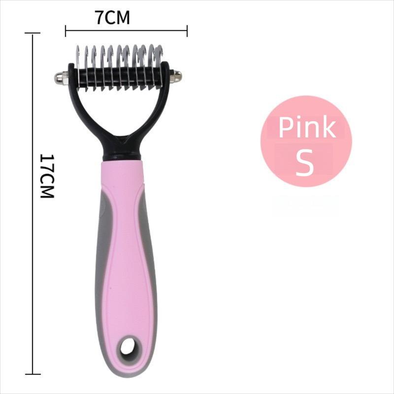 Professional Pet Deshedding Brush Dog Hair Remover Pet Hair Knot Cutter Puppy Cat Comb Brushes Dogs Grooming Shedding Supplies