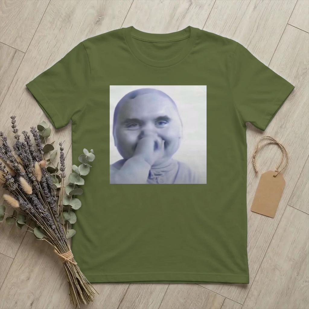 Charlie Kirk Meme Funny Kirkification T Shirt for Unisex Cotton Funny TShirts O Neck Blue Baby Tees Short Sleeve Tops Printing