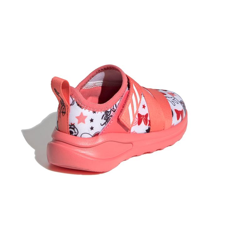 Disney X Adidas Hook and Loop Slip Resistant Slip Resistant Mid Top Toddler Shoes Pink White Black Infant And Toddler FV4260