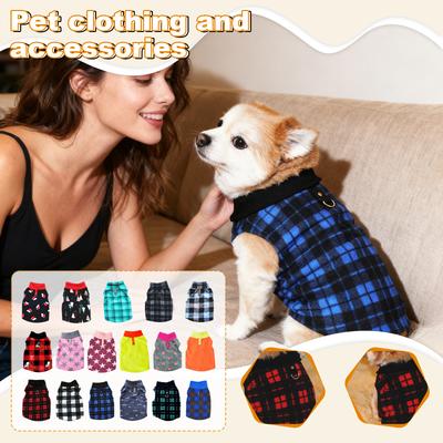 Dog Coat Clothes, Dog Coat Cold Weather Fleece Vest Soft And Warm, Dog Jacket Fit For Small Medium Extra Large Size Dog Puppy Pet