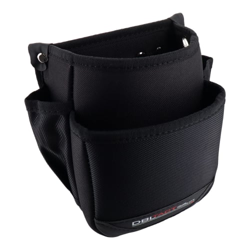 Sankyo Corporation DBLTACT 2-Tier Waist Pouch, Black, DT-02S-BK