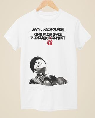 One Flew Over the Cuckoos Nest - Movie Poster Inspired Unisex White T-Shirt Unisex T-Shirt