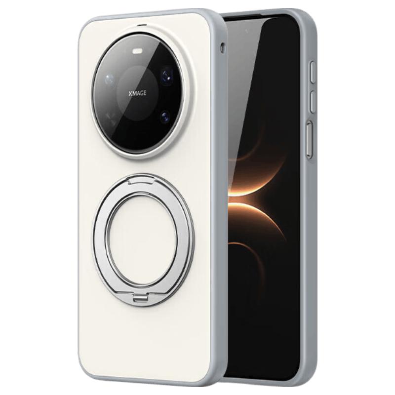 XYI Magnetic Charging Rotatable Stand Case for Huawei Mate80 Pro Max Full Coverage Shockproof Anti-Fingerprint Business Unisex Phone Case