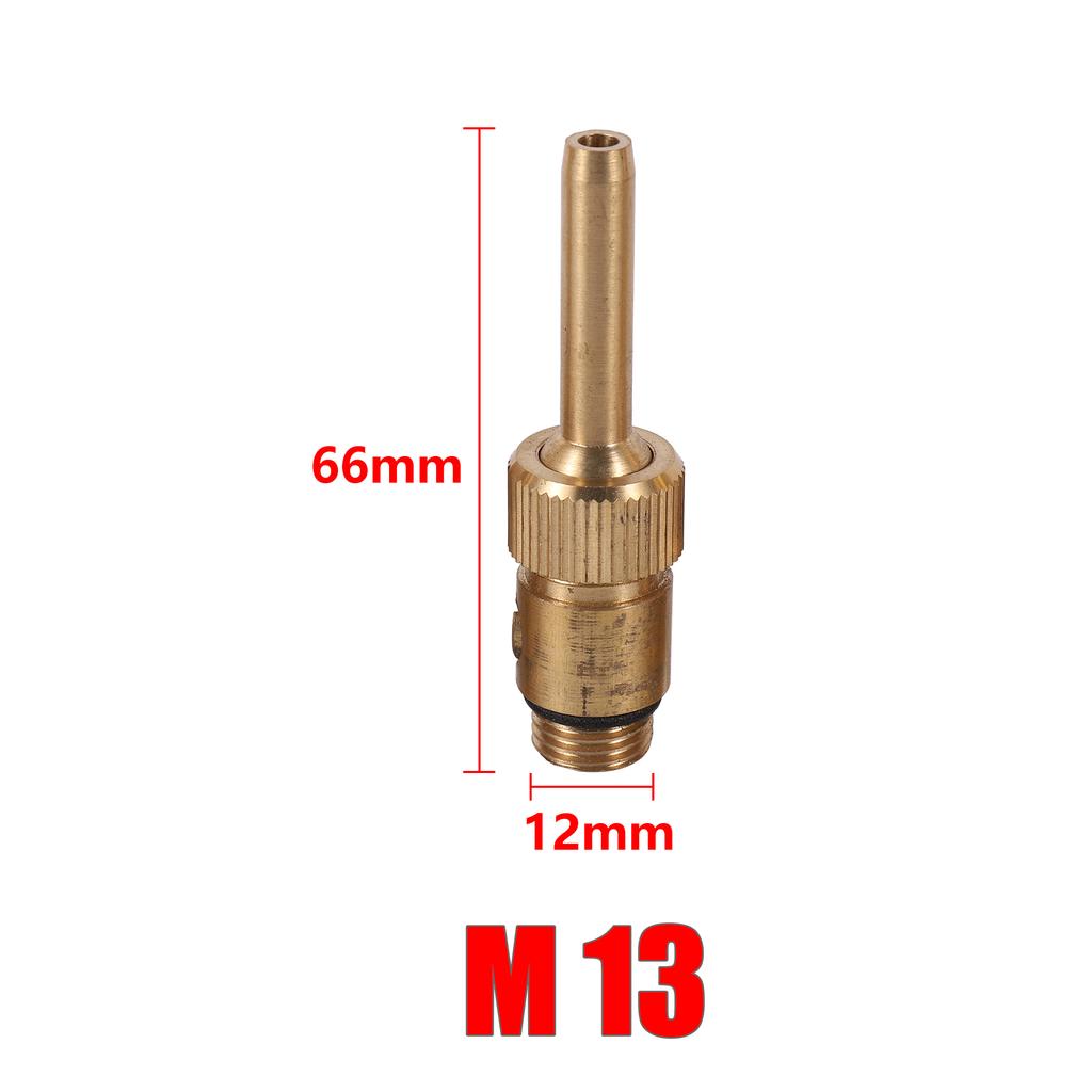 Waterline Fountain Nozzles Adjustable Brass Water Curtain Fountain Nozzle M10 M12 M13 M14 Male Thread Pond Pool Landscape Supply