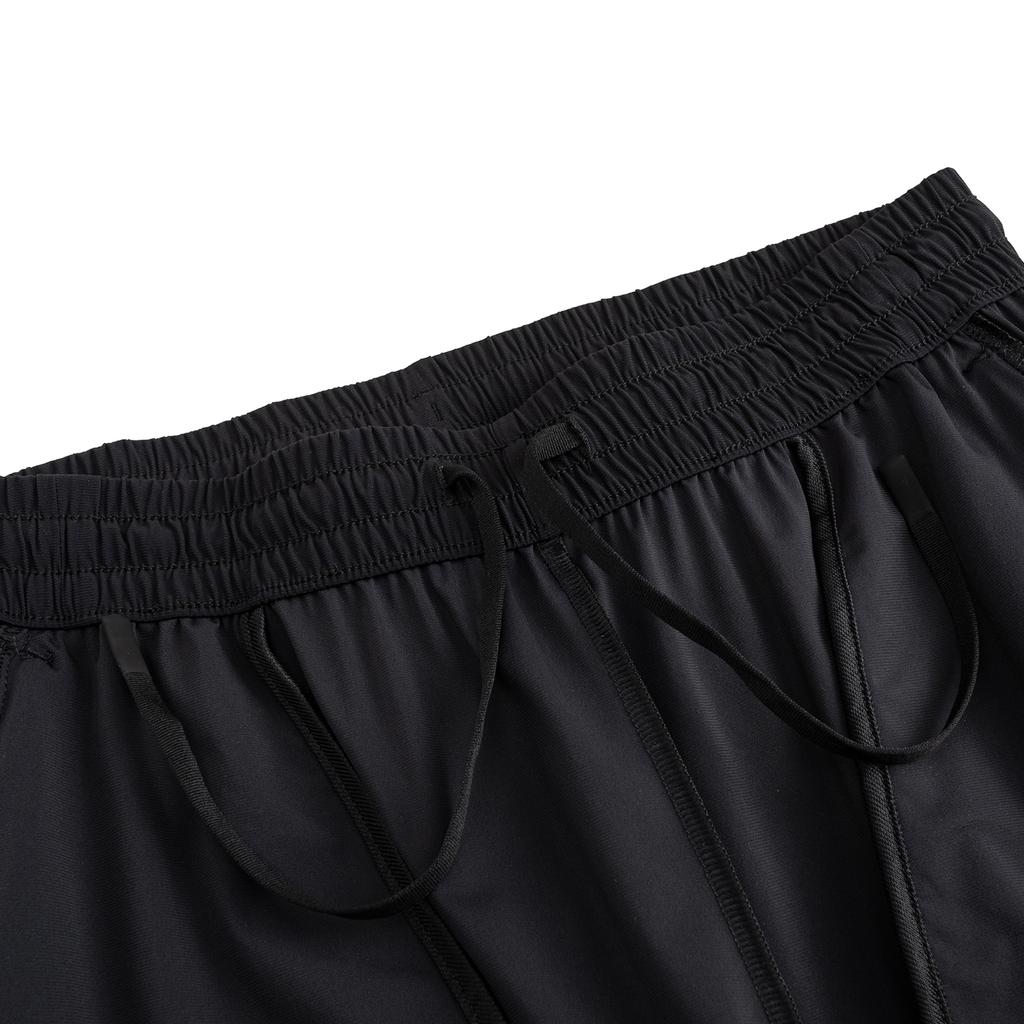 Anta Knit Cropped Pants Women bottoms Basic-Black 962627306-3