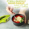 Manual Type Garlic Slicer Mashing Function Garlic Masher Vegetable Squeezer  Household Use