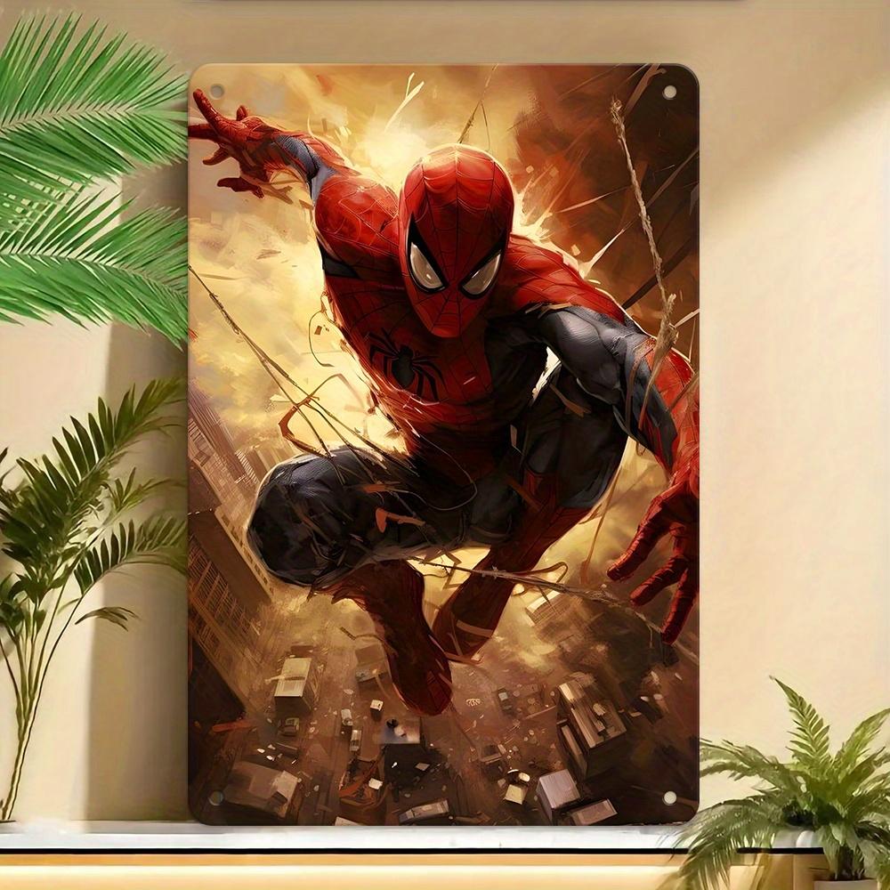 Marvel Metal Poster Frame - Superhero Themed Wall Decor for Marvel Fans, Bringing Colorful and Eye-Catching Effects to Your Room