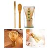 3 Stück/Set Bambus Matcha Besen Grüntee Pulver Pinsel Mühle Matcha Tee Chasen Mixer Rührlöffel Wiederverwendbarer Tee Besen Teegeschirr Tee Werkzeuge