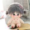 Kawaii Plush Cotton Doll Idol Stuffed Super Star Figure Dolls Cute Fat Body Cherry Blossoms Girl Doll Can Change Clothes Gift
