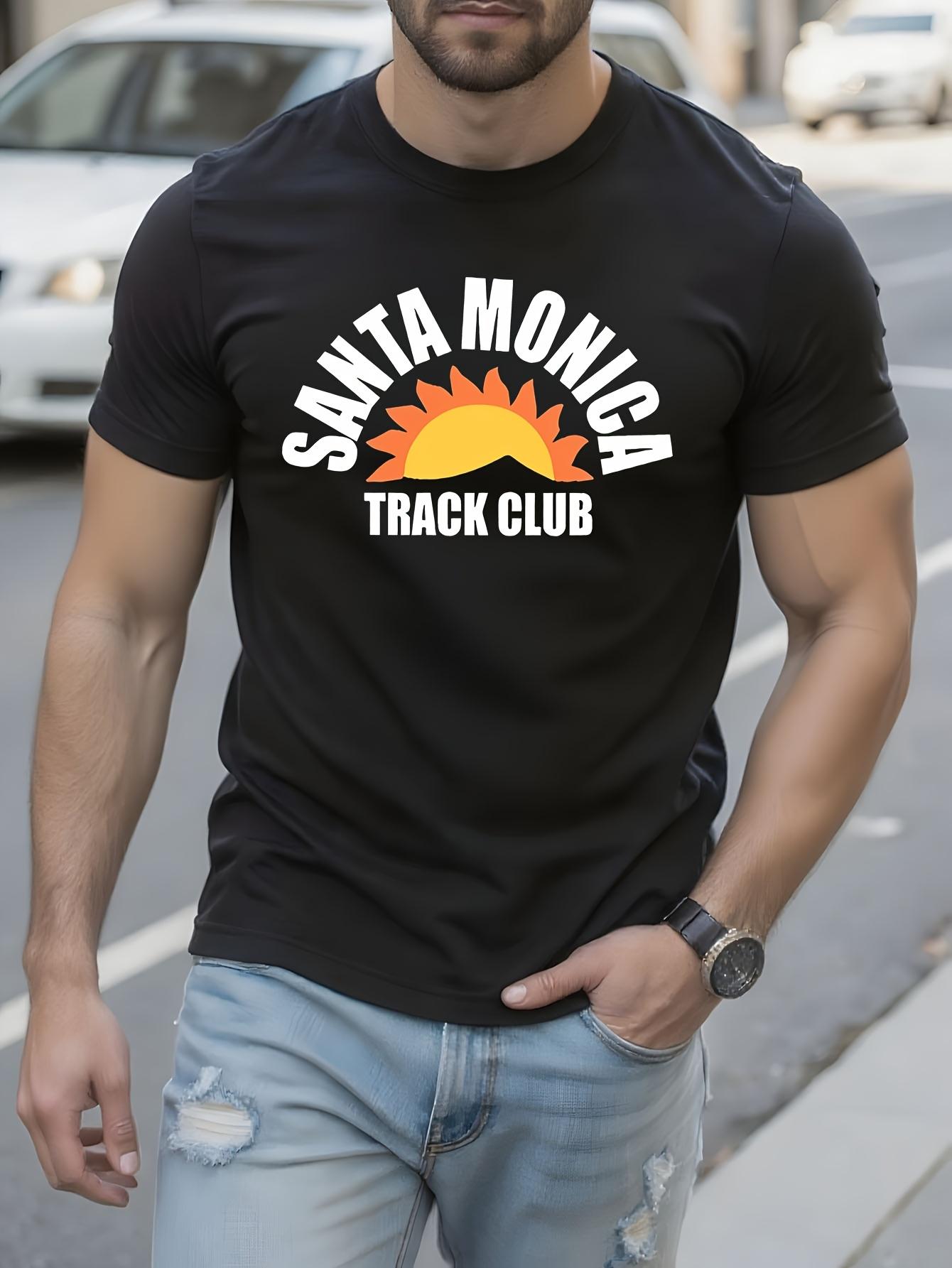 Santa Monica Track Club Tshirt XS3XL sprinting Carl Lewis... S