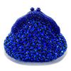 WHTUOHENG Blue Crystal Evening Bag Women Diamond Bridal Purse Party Handbags Lady Rhinestone Clutches Metalic Minaudiere Bags