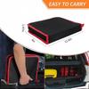 19PCS Plastic Car Trim Removal Tool Panel Tool Interior Disassembly Tools Auto Trim Puller Tool Red Blue Rivet Fastener