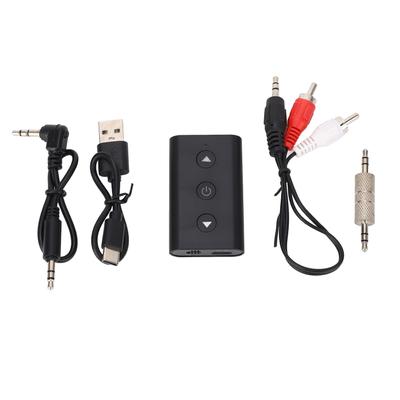 Bluetooth 5.1 Transmitter Receiver for TV To Wireless Headphones 2 In 1 Bluetooth AUX Adapter for