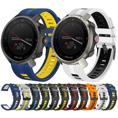 Cinturino Sportivo in Silicone Per POLAR Grit X Pro Titan GritX/Vantage M2 M Smart Watch Cinturino da Polso Cinturino Braccialetto Accessori