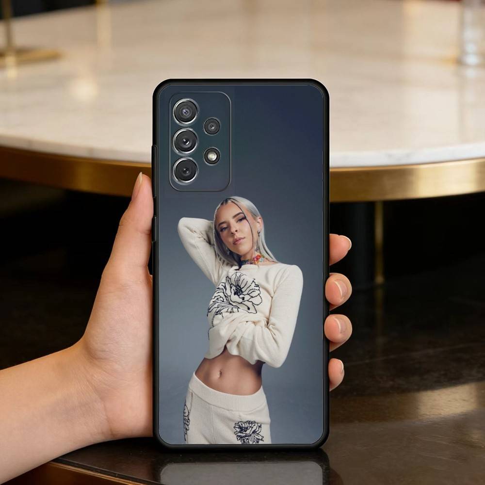 Hot Y-Young M-Miko Singer Phone Case For Samsung Galaxy A73,A72,A71,A70,A53,A52,A51,Soft Silicone Black Cover