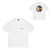 Camiseta de Algodón Streetwear para Hombre y Mujer Corte Holgado Manga Corta Camiseta Gráfica Casual Unisex Cuello Redondo