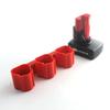 For Milwaukee M12 Battery Tool Storage Holders with Battery Slots Wall Mount Bosch 12V Battery Storage Racks Drill Battery Tool