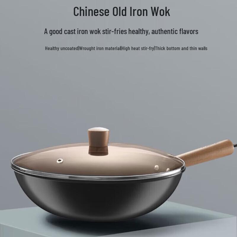

Kambach 30cm Fine Iron Wok