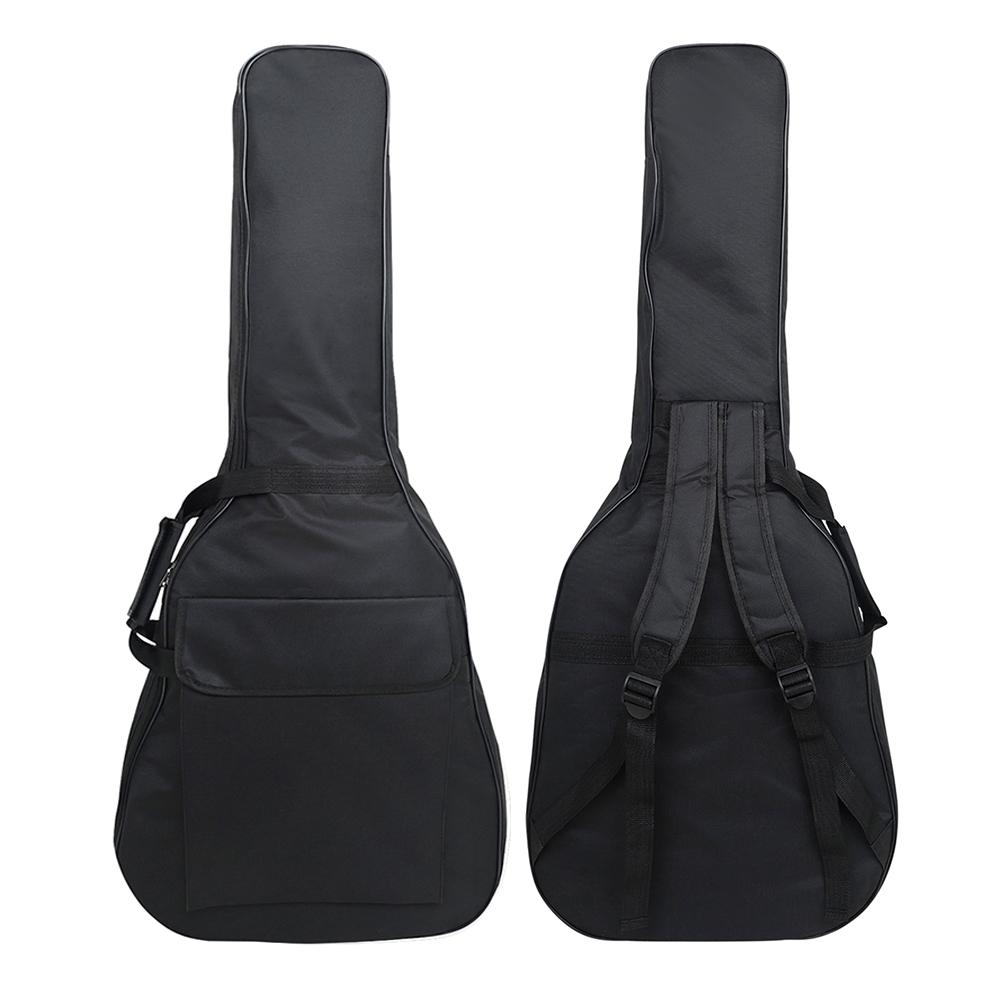 IRIN 41 Inch Guitar Case Polyester Double Shoulder Backpack Soft Carry Bag Guitar Accessory for Acoustic/Classical Guitar