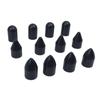 12Pcs Crowbars Caps Car Dent Removal Rod Tips Dent Remover Tool Replacement Heads for Hail Damage Removal Plastic Caps