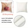 1 Pieces Autumn Pumpkin and Wheat Pattern Throw Pillow Polyester pillowcase, sofa decorative cushion cov Headboard Pillow