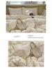 Ins Style 100% Pure Cotton Bedding Set: Duvet Cover and Sheet, Available In Four-Piece or Single Three-Piece Options
