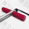Heat-Resistant Asphalt Heater Rod with Thick Rubber Coating, Heightening Feature & Stainless Steel Red Handle