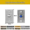 Stainless Steel Infrared Sensor Exit Button Doorbell Switch Panel