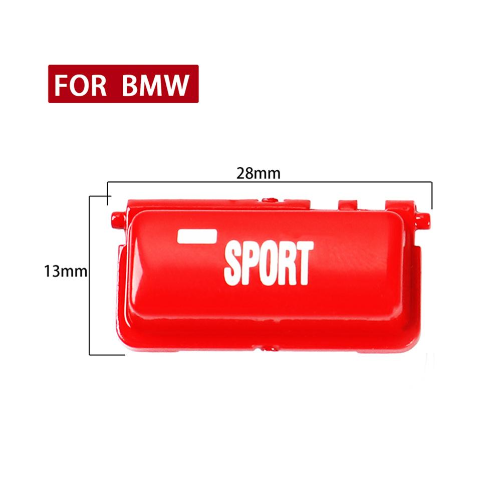 Rød Erstatning Sport Modus Sport Knappdeksel For BMW 3-serie E46 M3 1998-2004
