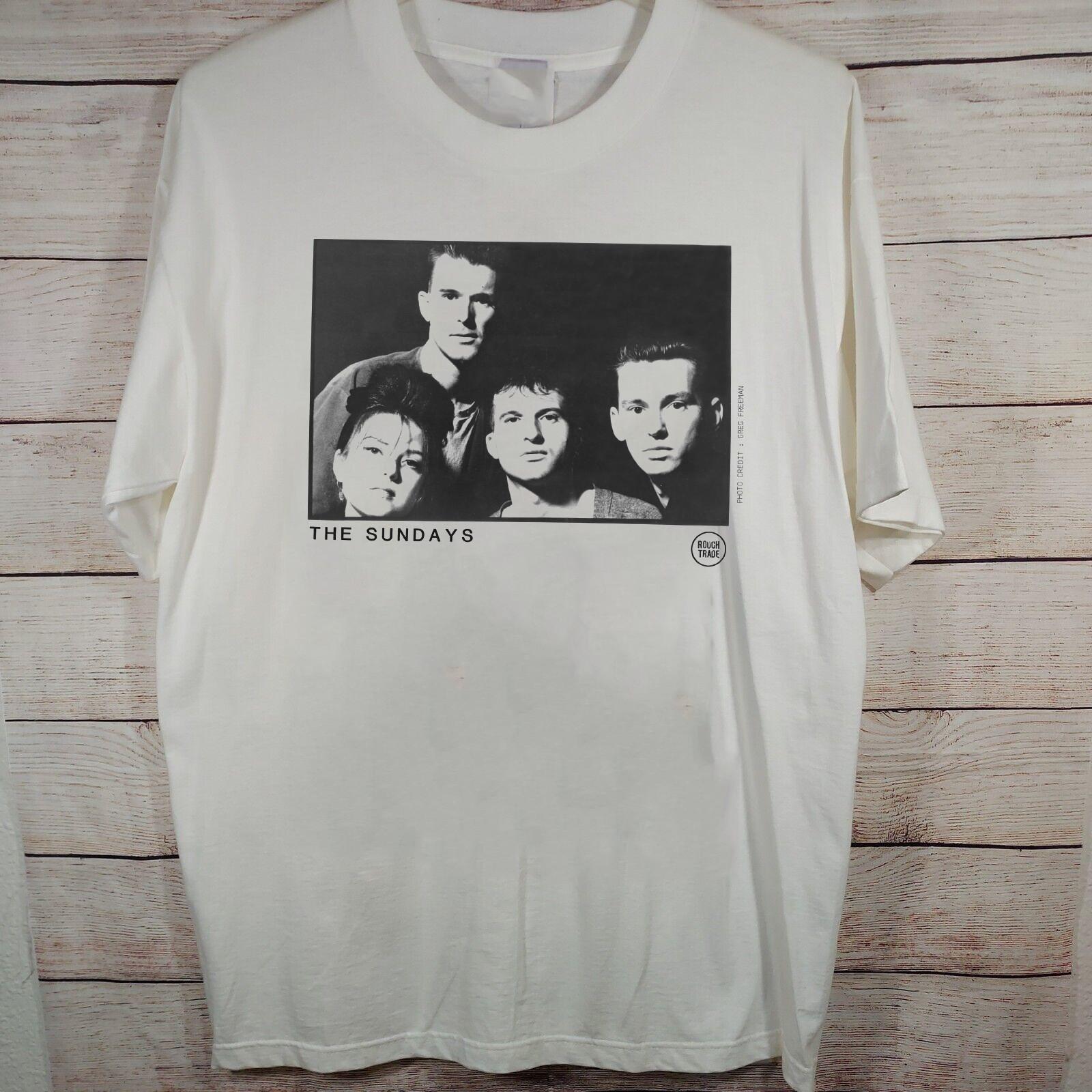 The Sundays Band Members 1989 T Shirt Full Size S-5XL XXXXL