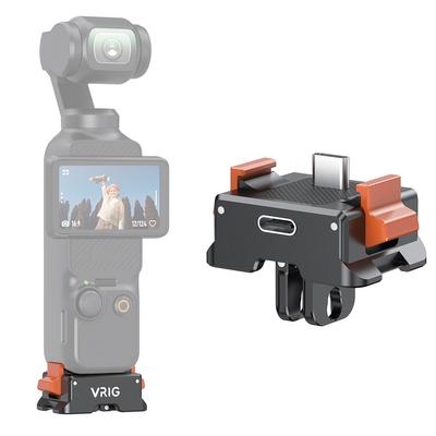 VRIG AC21 Multifunctional Upright Charging Base Quick Release Mount Adapter Aluminum Alloy with