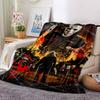 Halloween Horror Night Blanket Soft Throw Blanket For Home Bedroom Bed Sofa Travel Office Solid Christmas Blanket