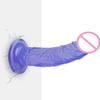 Elbow Mini Crystal Small Penis Fingertip Sucker Penis Simulation Dildo Female Manual Masturbation Device Stick
