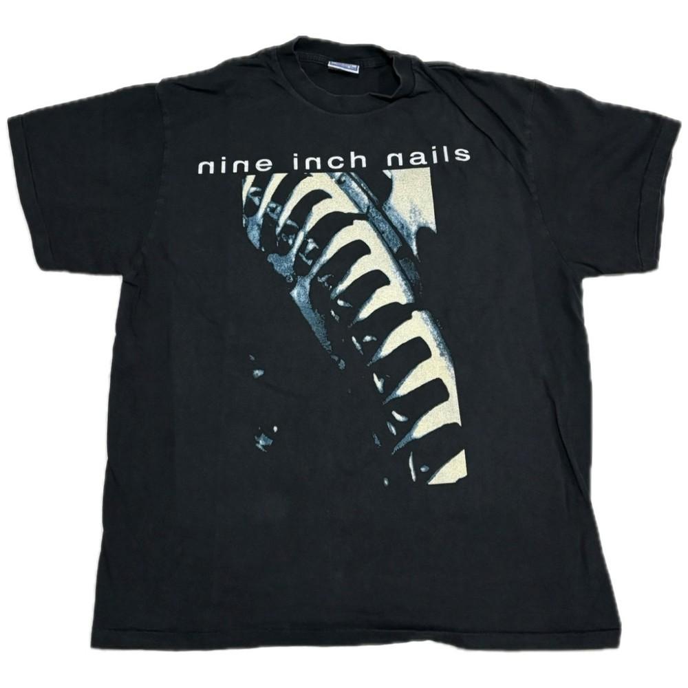 Vintage 1991 Nine Inch Nails Now I’m Nothing XL Band Single Stitch Shirt REPRINT