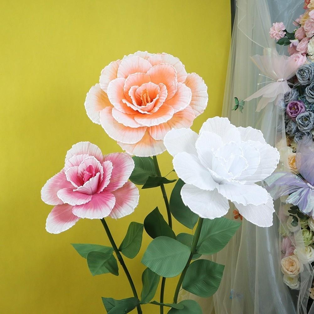 30CM Giant Simulated Rose Flower Linen Simulated Photography Studio Props  Photography Props