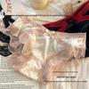 LANGSHA Atmungsaktive Spitze & Satin Slips 4er-Pack