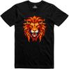 Mens T Shirt Lion Manticore Fierce Looking Print Regular Fit Cotton Tee