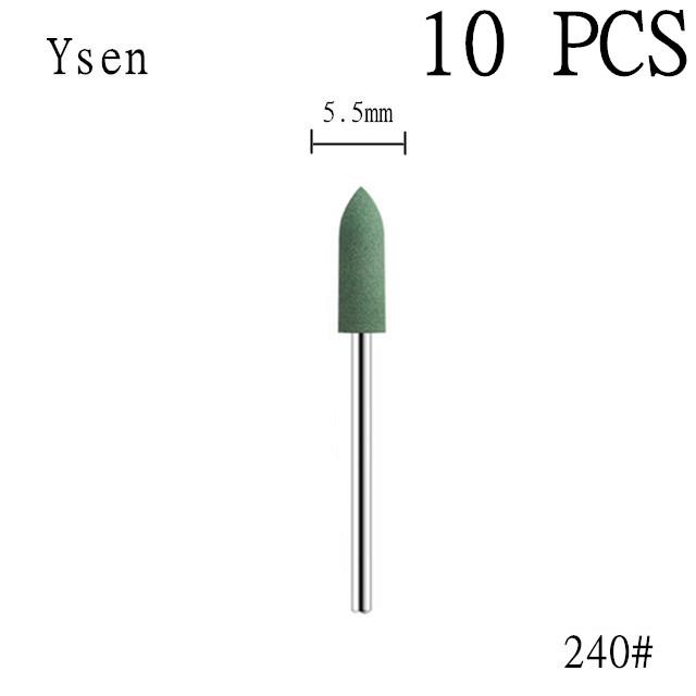 6 шт./компл. резиновая силиконовая дрель для ногтей — фото 8