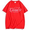 Cloud 9 Pink TShirt Megan Moroney Singer Design Printed TShirt Unisex Street Style Short Sleeve Cotton Summer Mens TShirt
