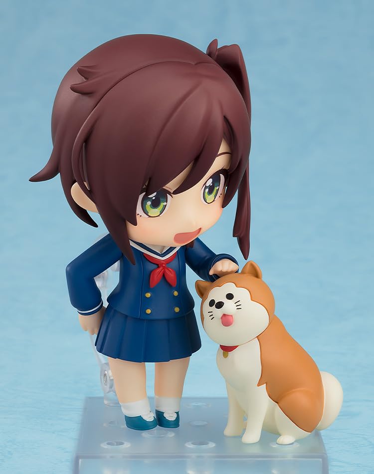 Nendoroid is the End Train Chikura Shizuru Basic Plastic Painted Movable Figure "Where Going?" & Pochi-san Non-Scale