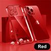 Luxuxy Plating Transparent Case For iPhone 15 14 13 12 11 Pro Max Shockproof Soft Silicagel Cover X XR XS 8 7 6 Plus SE Accessories