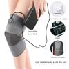 Knee Massager 3 Heating Levels Knee Heating Pad USB Heated Knee Brace Heated Knee Wrap Electric Massage Knee Pad